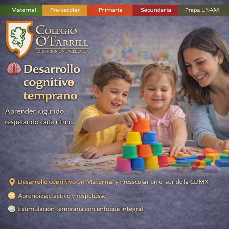 🧠 Desarrollo cognitivo temprano